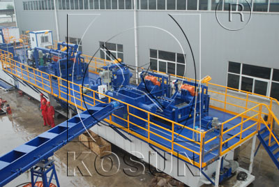 drilling mud solids control system