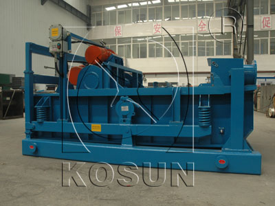 KOSUN linear shale shaker is the first phase solids control equipment