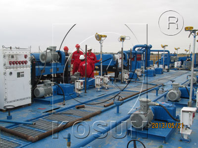 KOSUN is a leader in China’s solids control industry and expert in drilling waste management