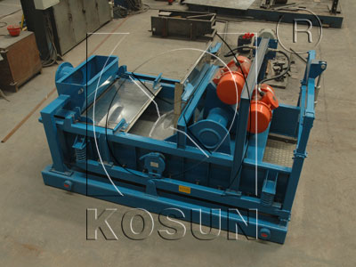 KOSUN manufactures several models of shale shakers