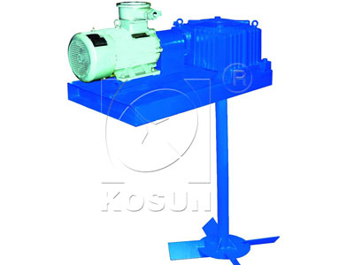 Jet mud mixer is composed of single mixer and double mixer