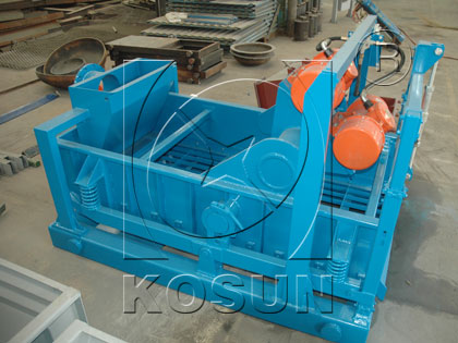 What is the structure of shale shaker