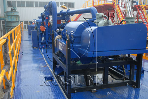 Decanter centrifuge is one of KOSUN main products