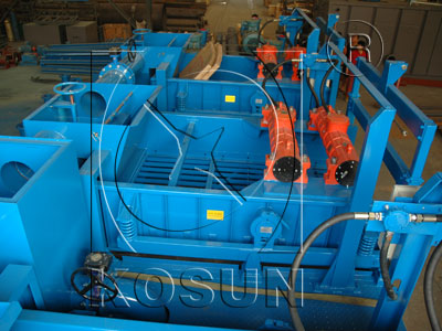 KOSUN Shale Shaker VS KOSUN VC-1000 drying shaker