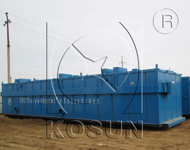 Operation environment of KOSUN mud tank